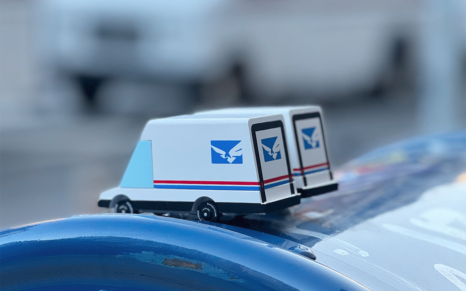 Futuristic Mail Van