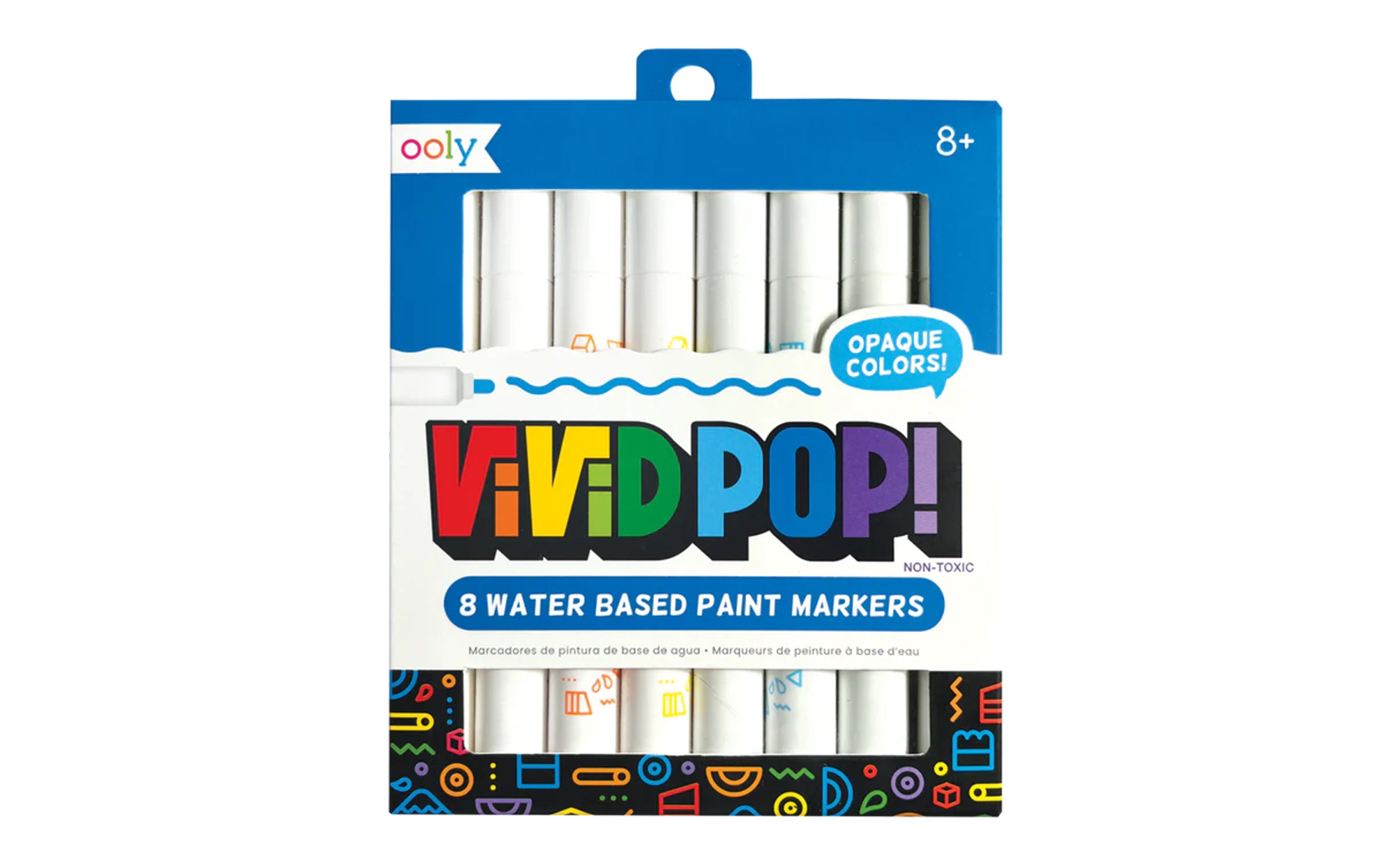 OOLY Vivid Pop! Water-Based Paint Markers