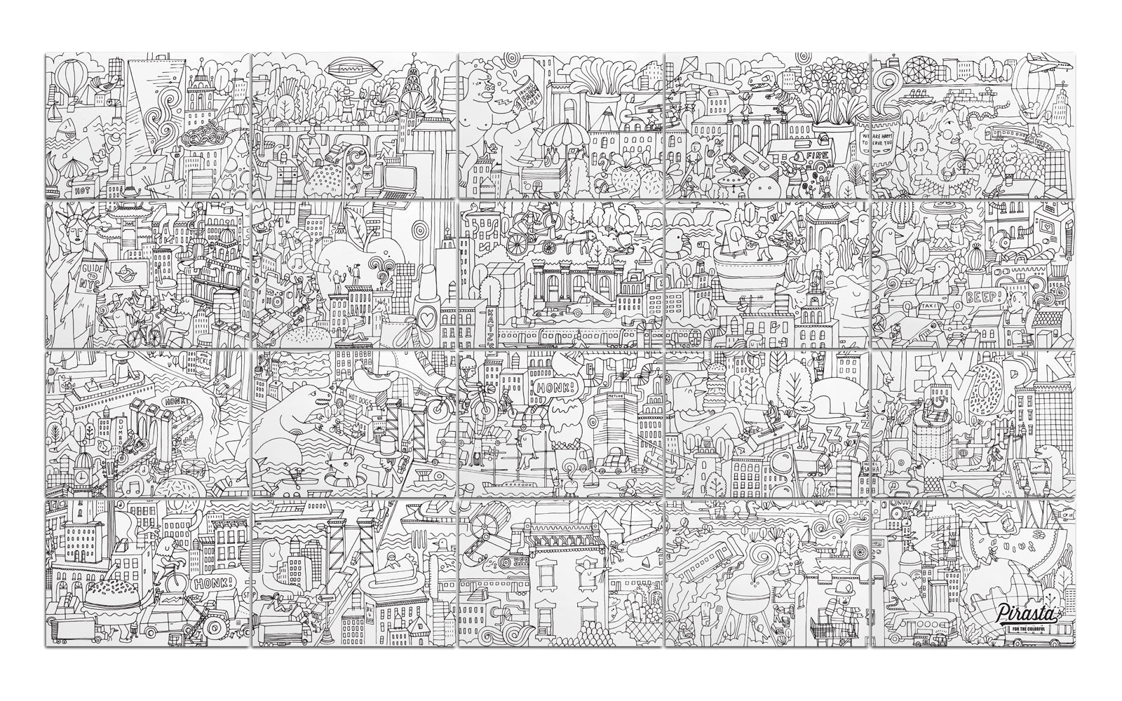 Giant Coloring Poster