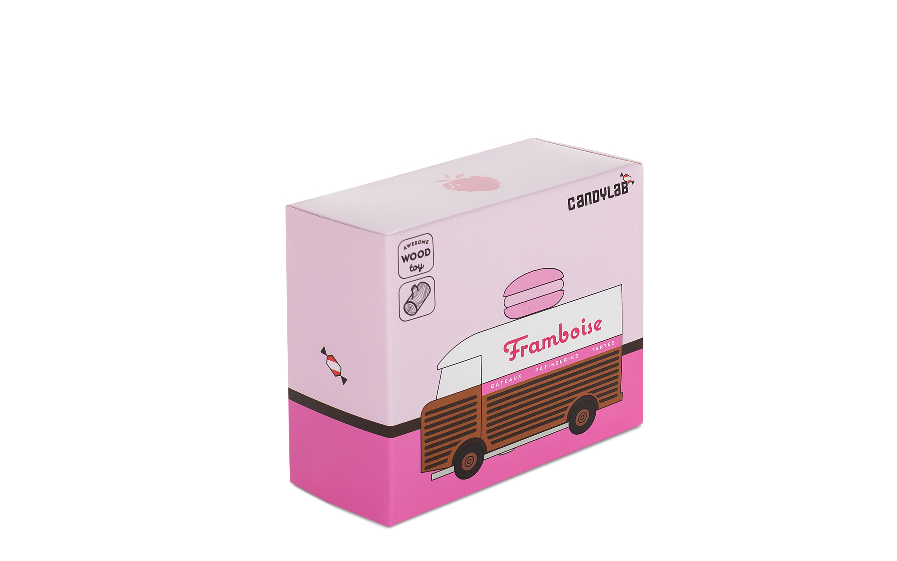 Framboise Macaron Van