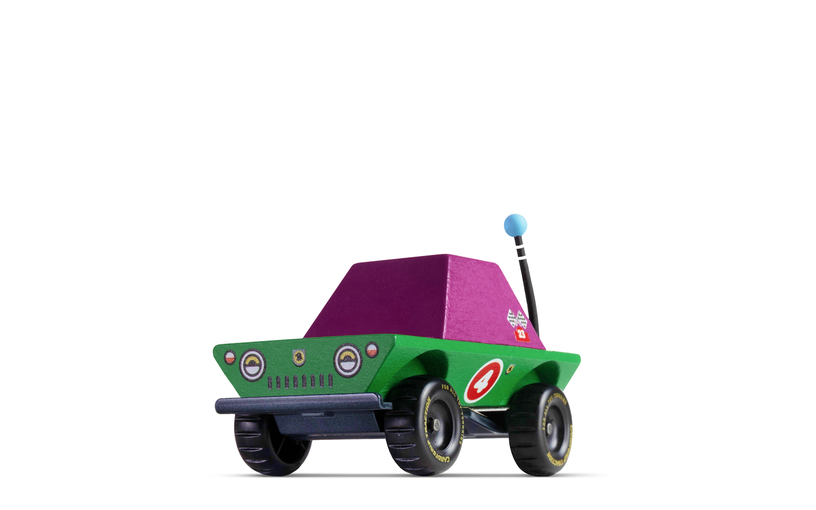 PNG of quarter front angle of DunDee Toon car