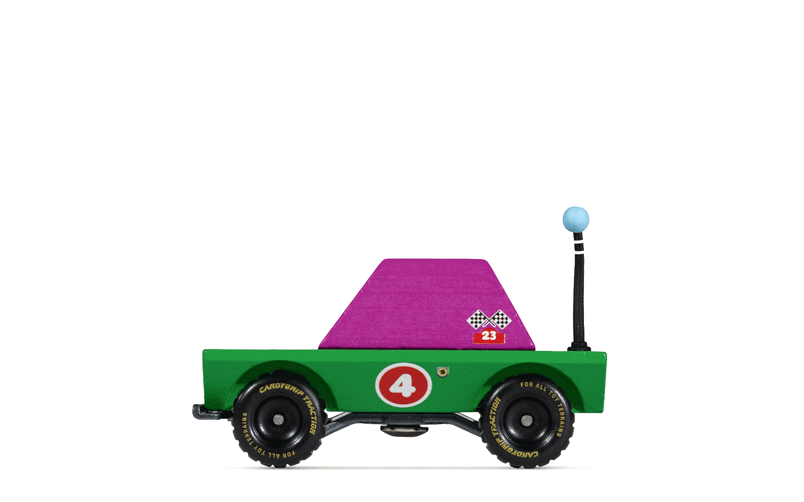 GIF of side angle of DunDee Toon car