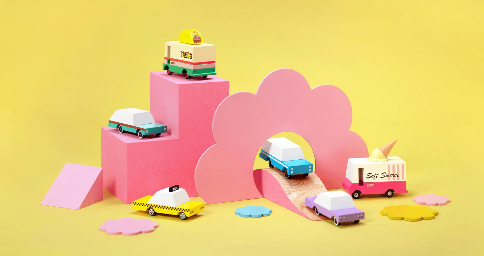 Desktop image of Easter Candycar photoshoot for About page
