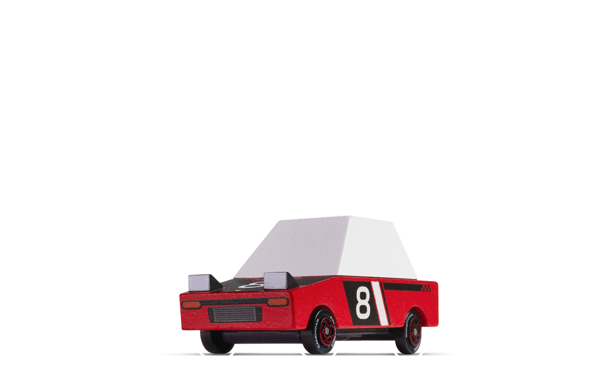 PNG of quarter front angle of Hachigo Red Toon car