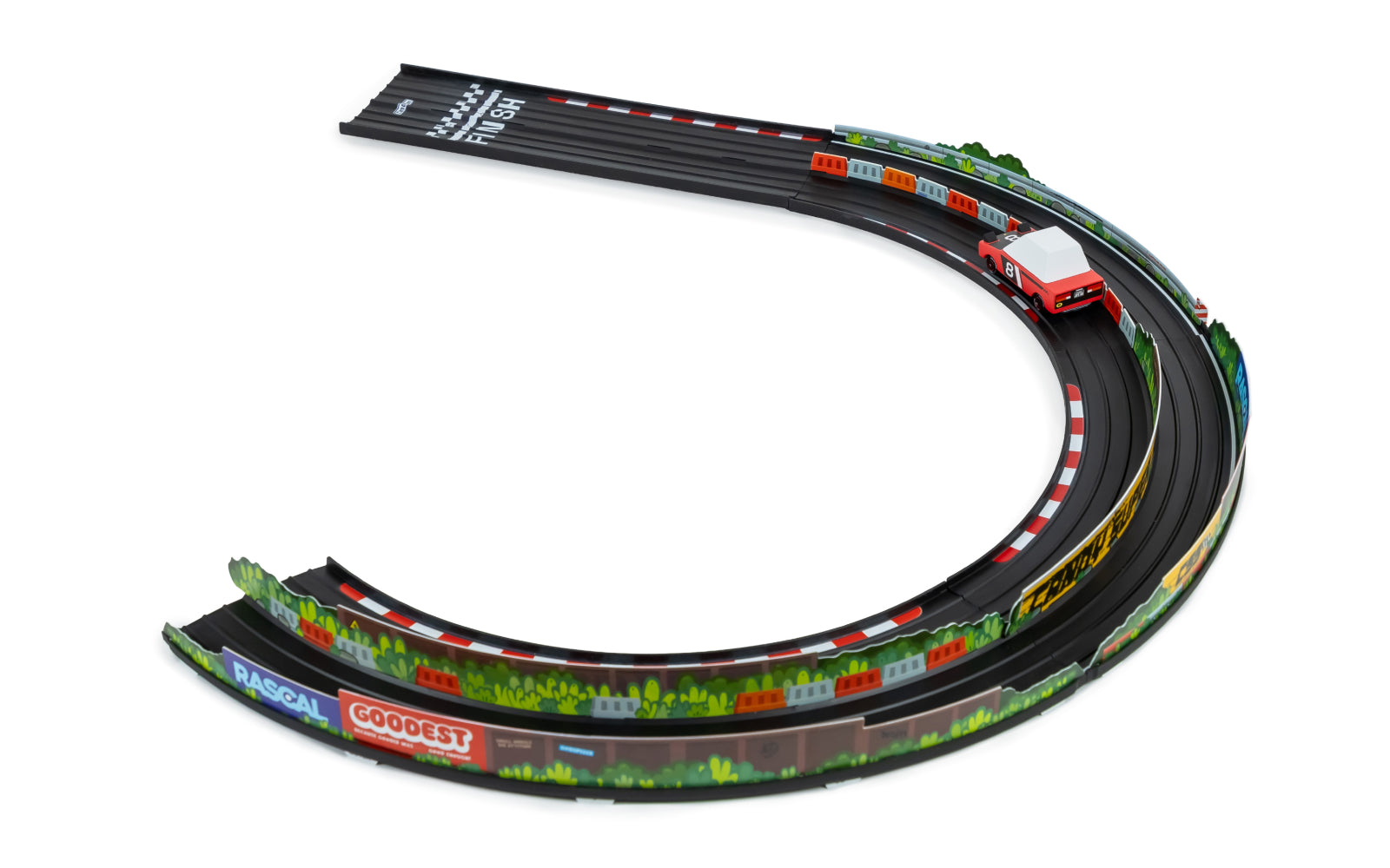 Image of Hairpin Add-On Kit with Hachigo Red Toon against white background