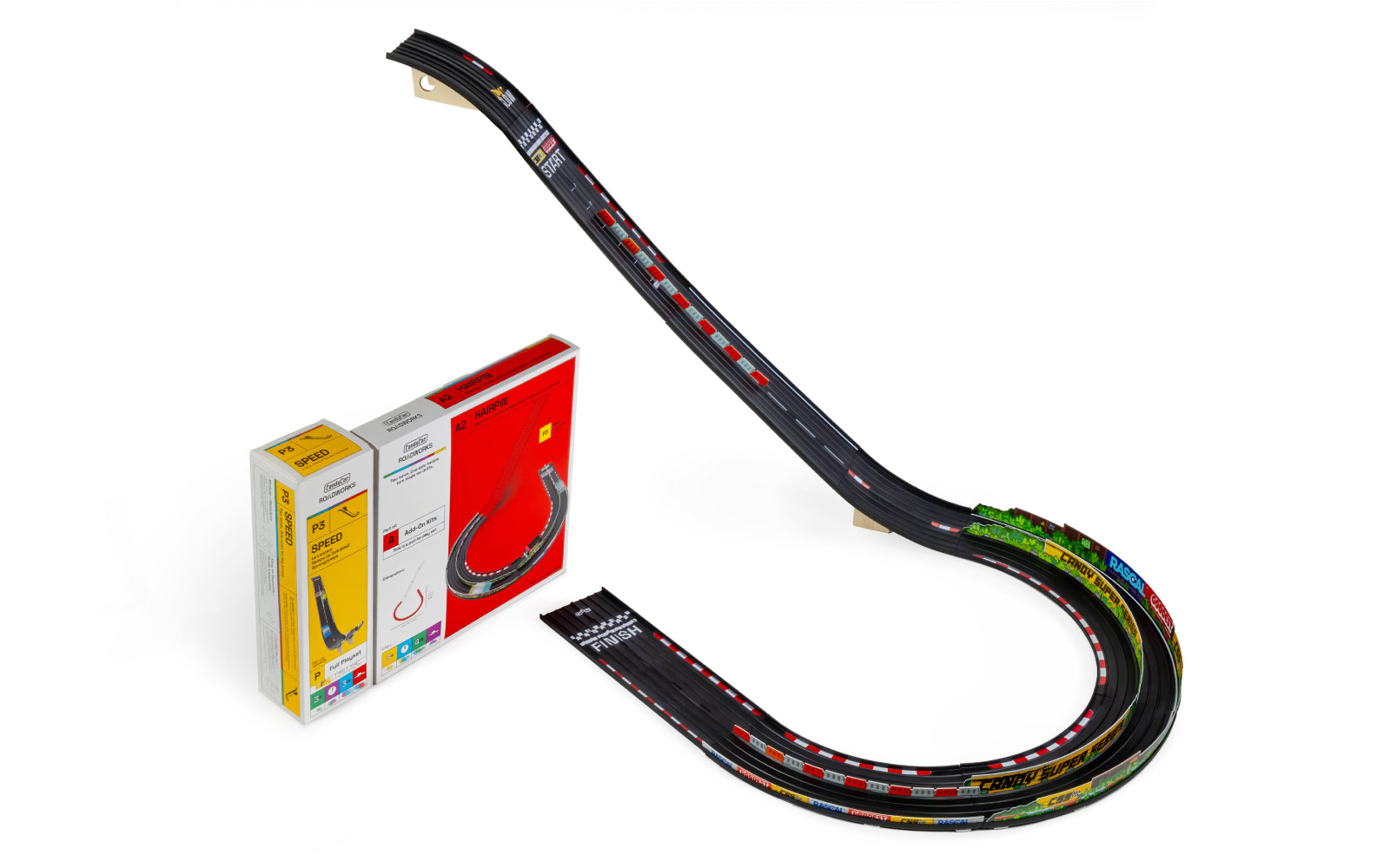Image of Highland Hairpin Combo with packaging boxes against white background