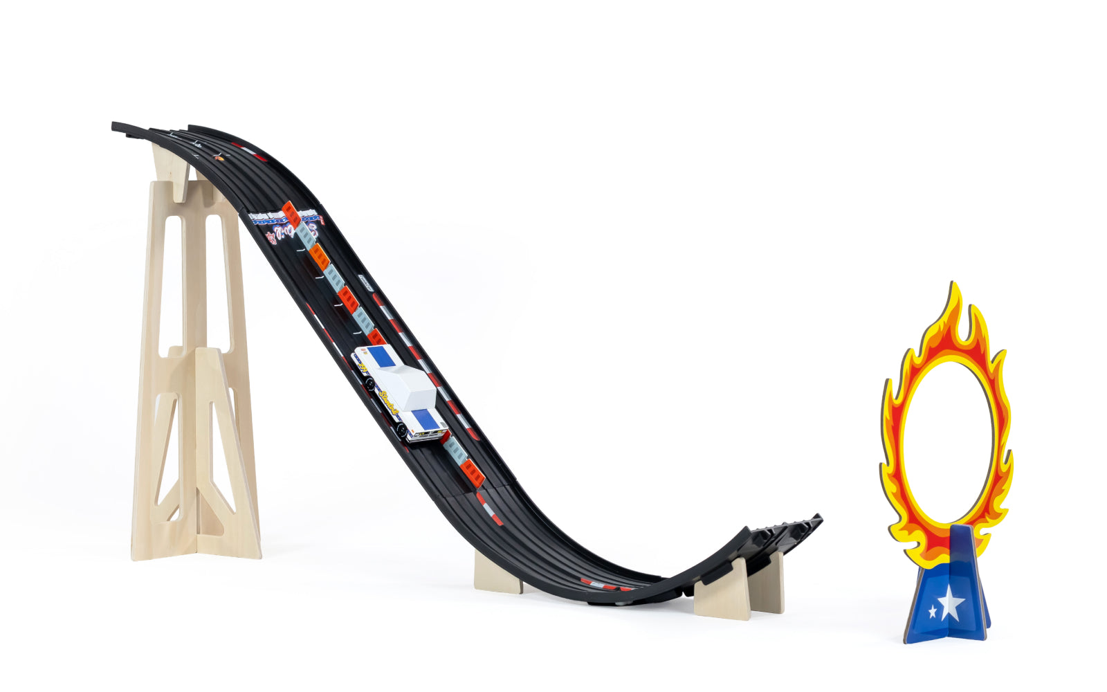 Image of Jump Playset with Stuntvil Toon car