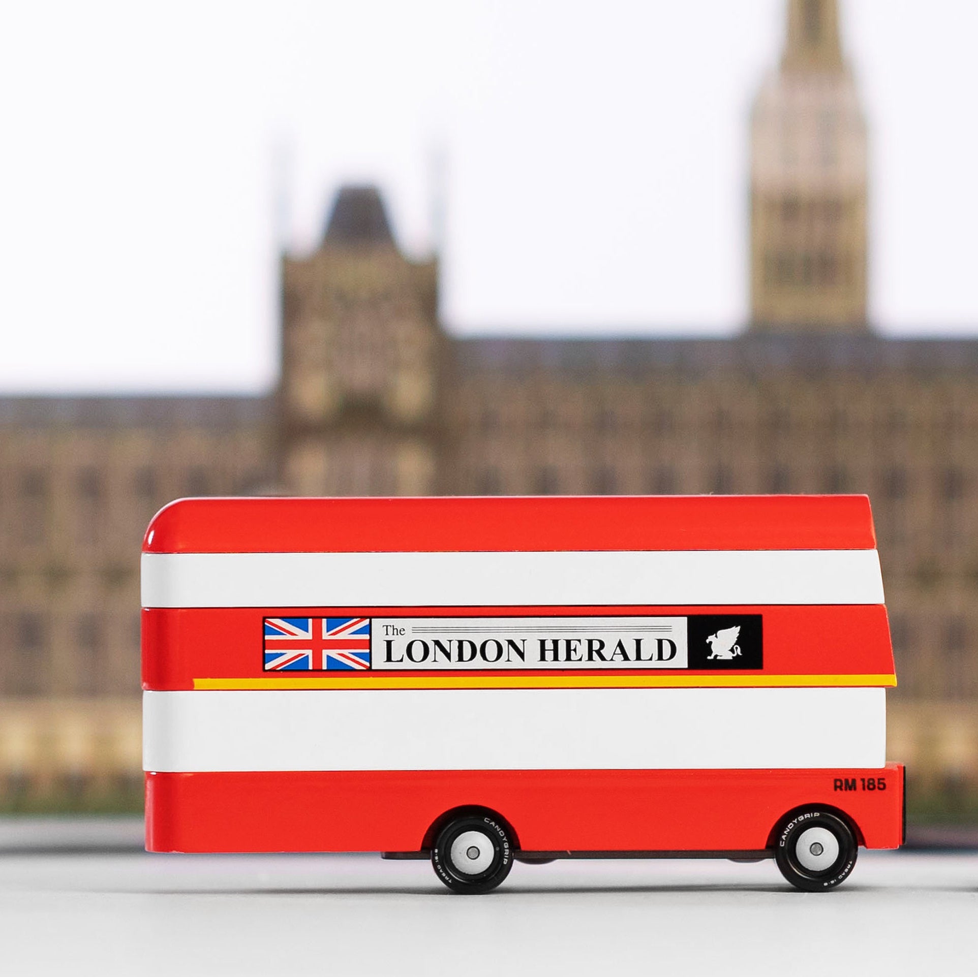 Lifestyle photoshoot image of Candycar London Bus 
