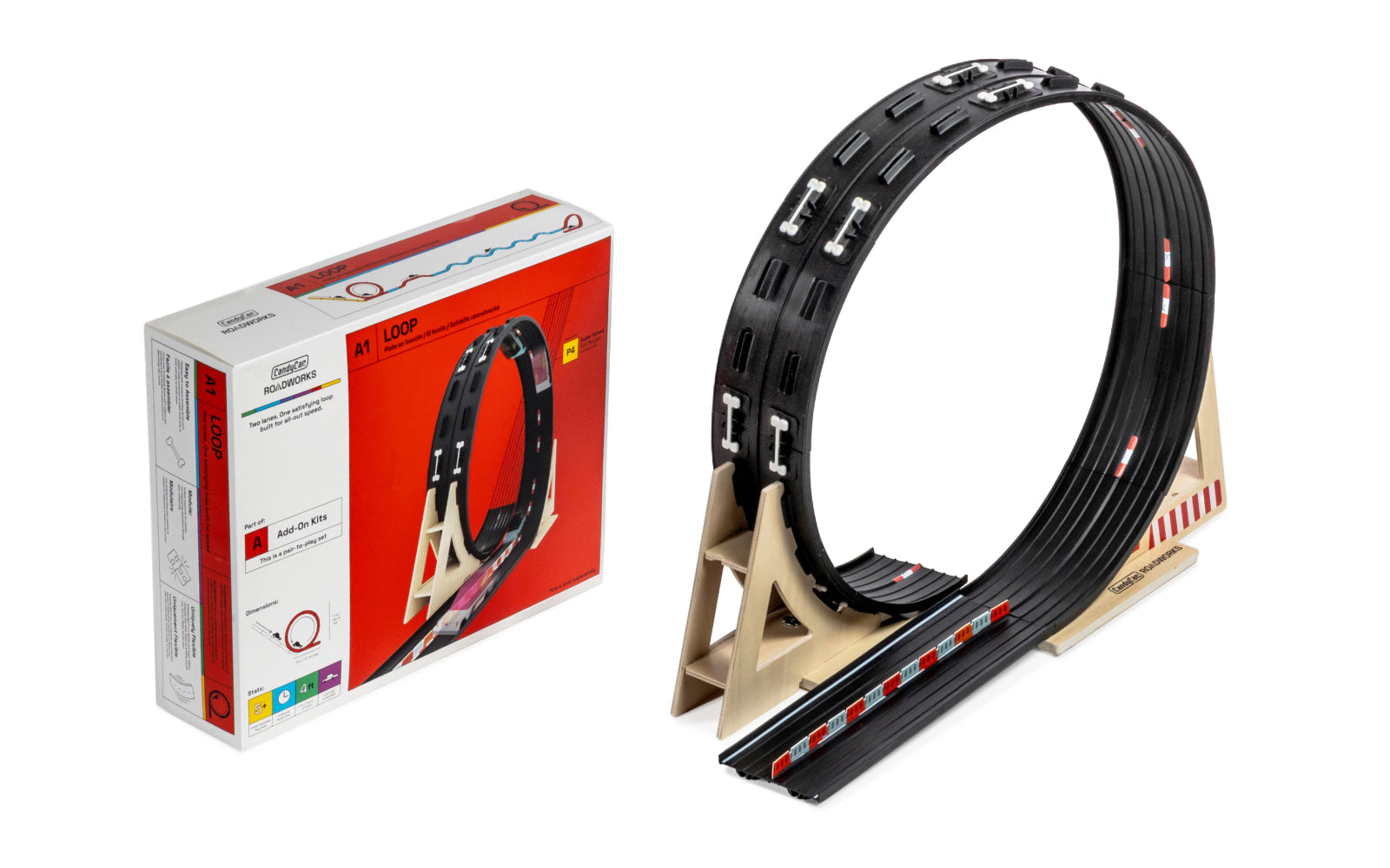 Image of Loop Add-On Kit with packaging box against white background