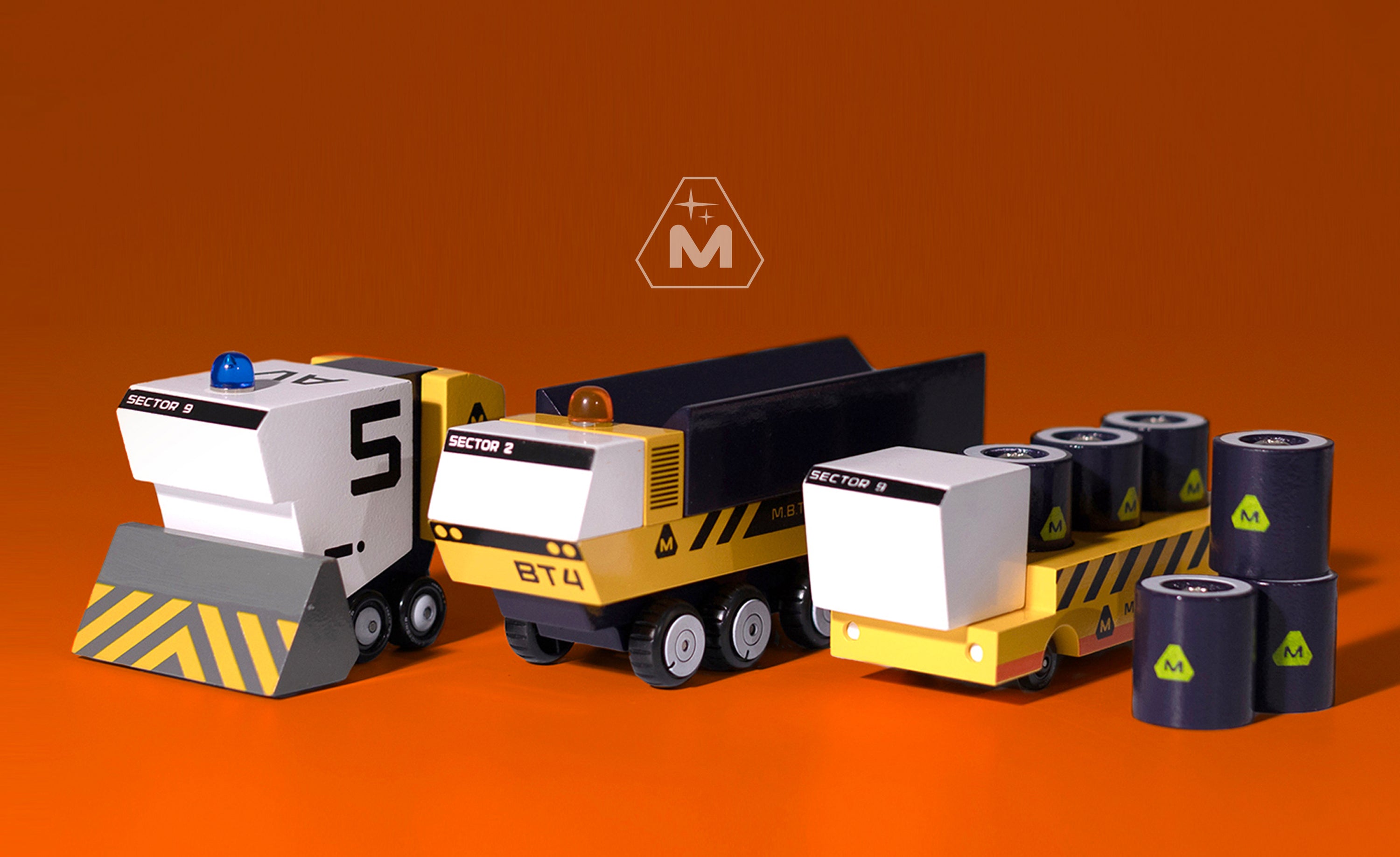 Desktop banner of MARGE products for website homepage
