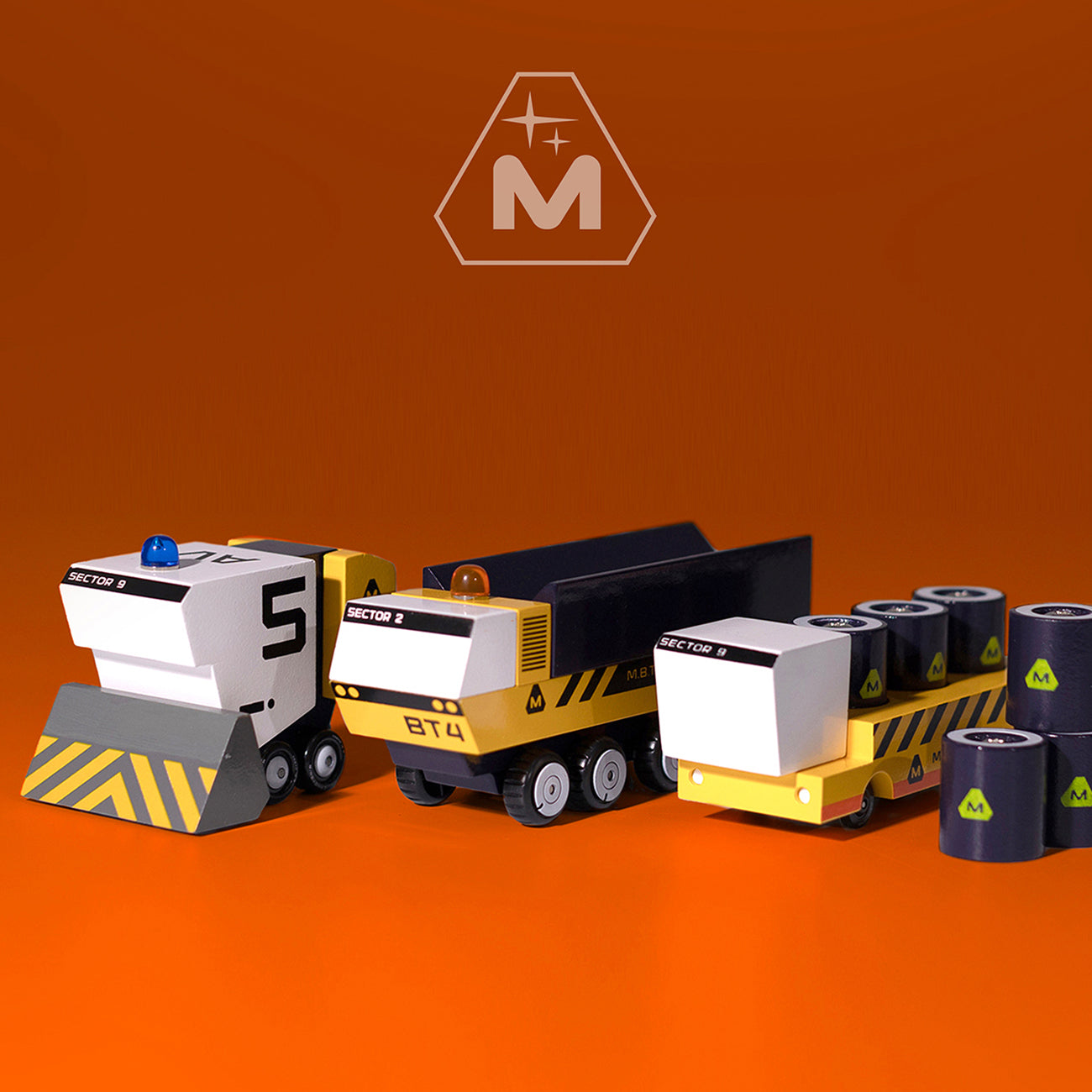 Mobile banner of MARGE products for website homepage