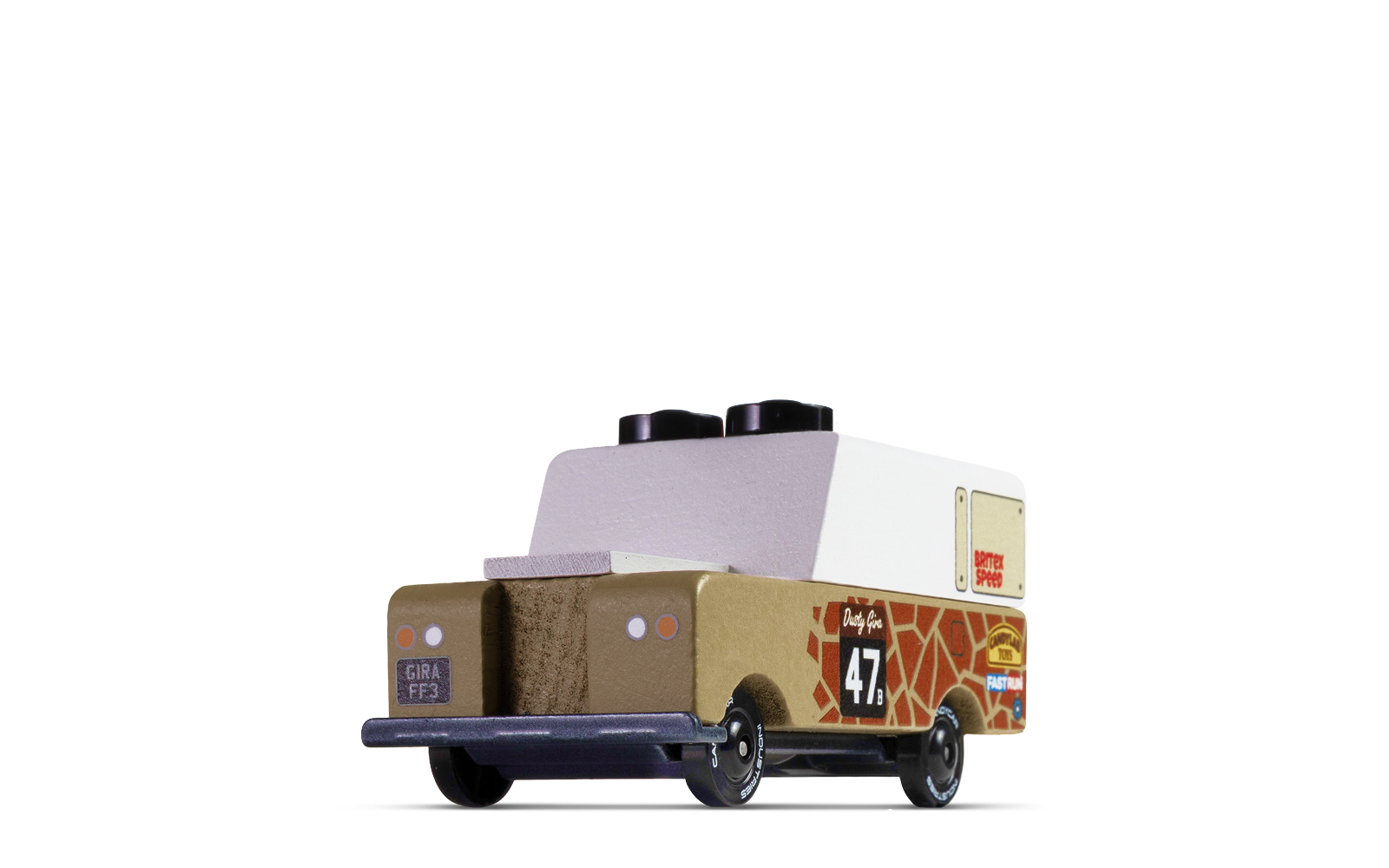 PNG of quarter front angle of Safari Gira Toon car 