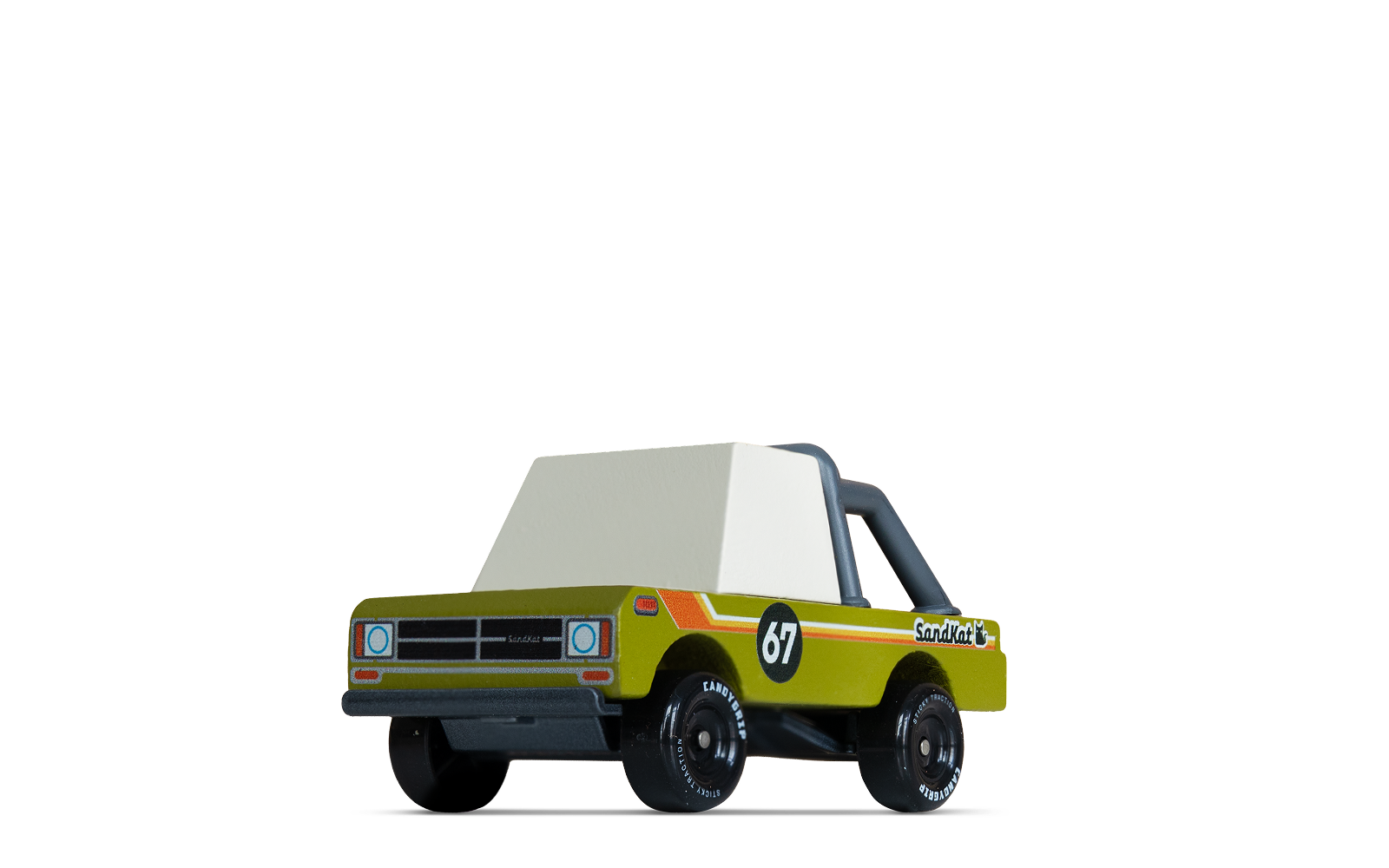 PNG of quarter front angle of Sandkat Toon car
