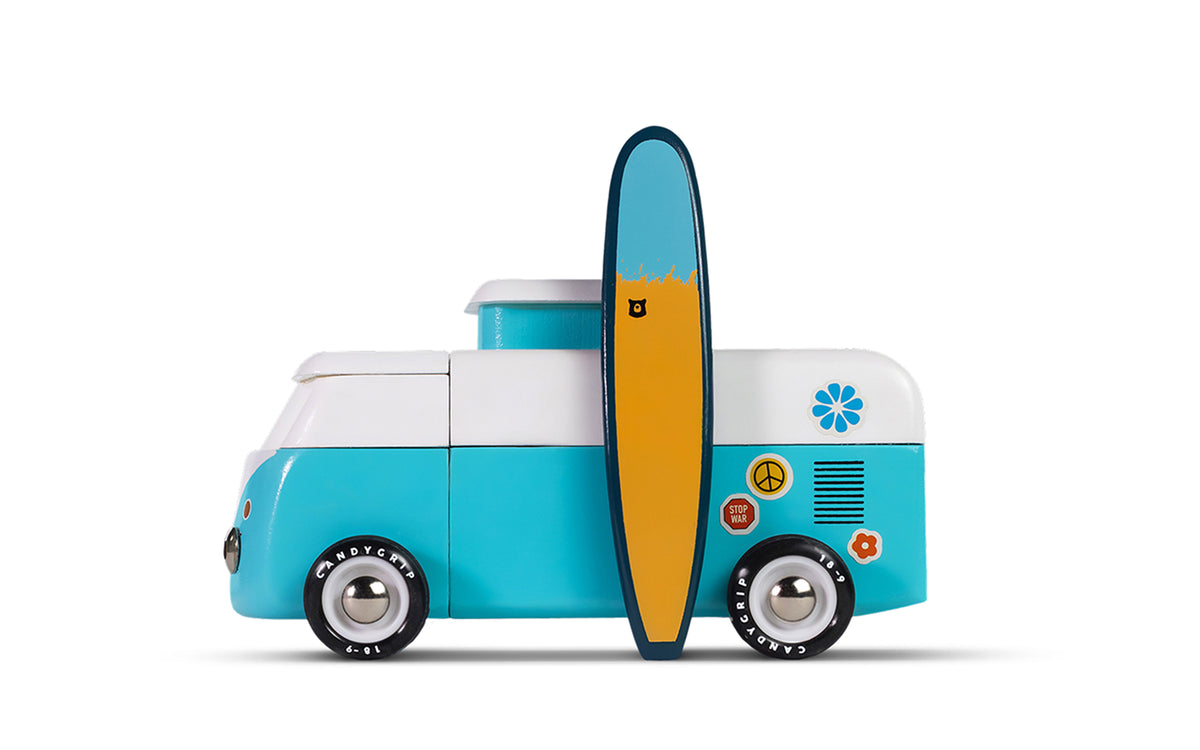 VW Beach Bus Ocean
