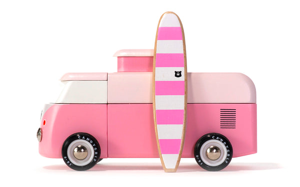 VWbeachbuspinksidewithboardand