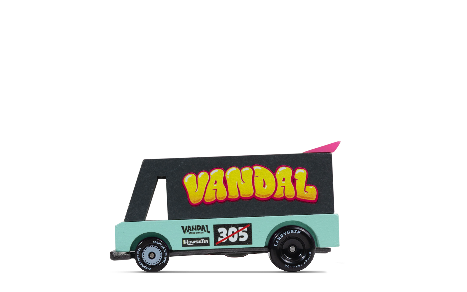 PNG of side angle of Vandal 305 Toon car 
