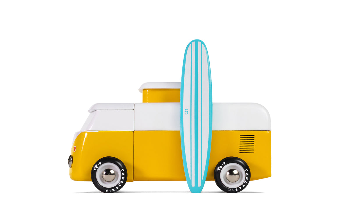 VW Beach Bus Sunset