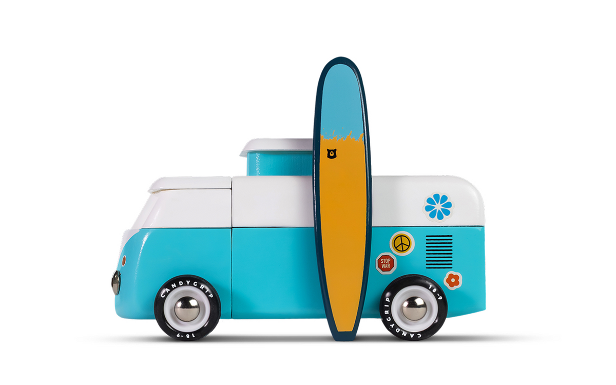 VW Beach Bus Ocean