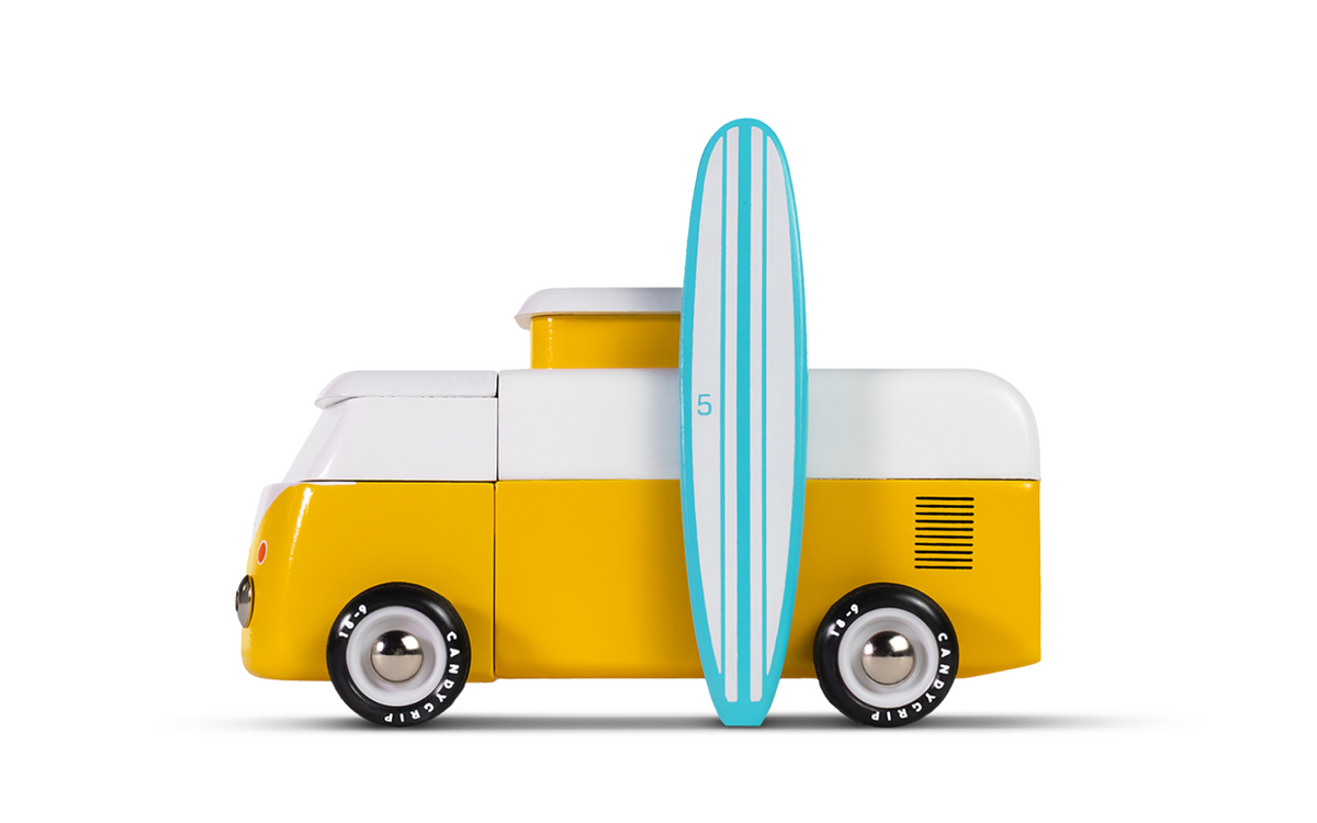 VW Beach Bus Sunset
