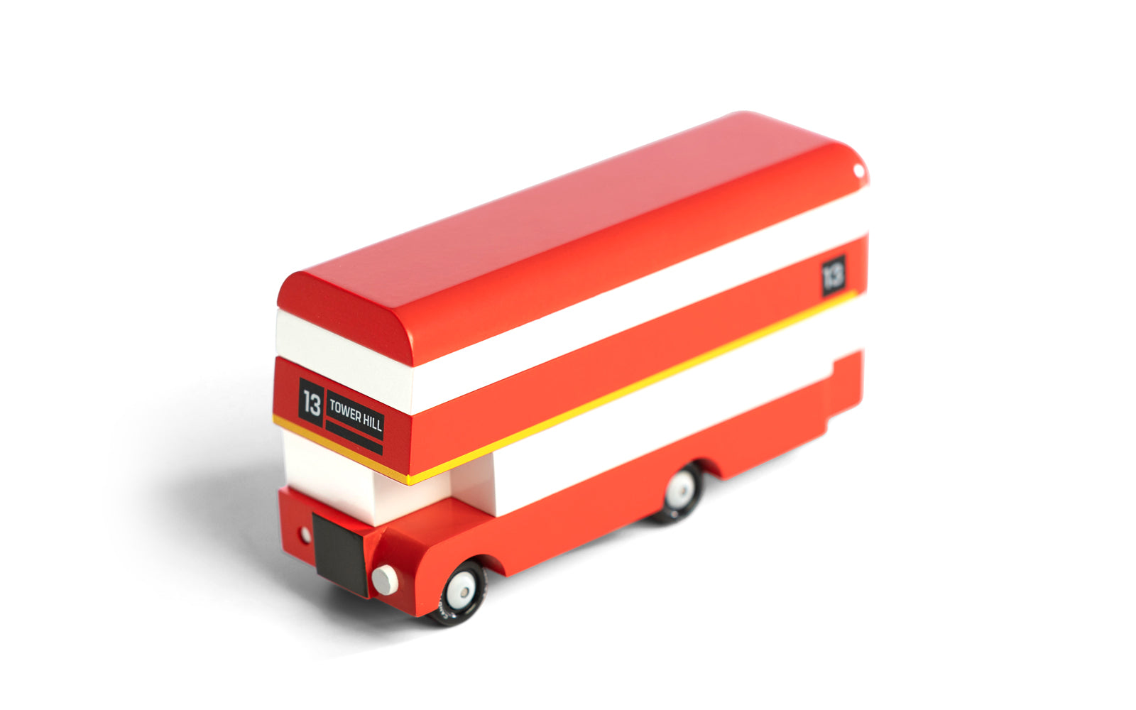 Saliera E Pepiera A Forma Di London Bus, Dipinte A Mano, Regalo Simpatico