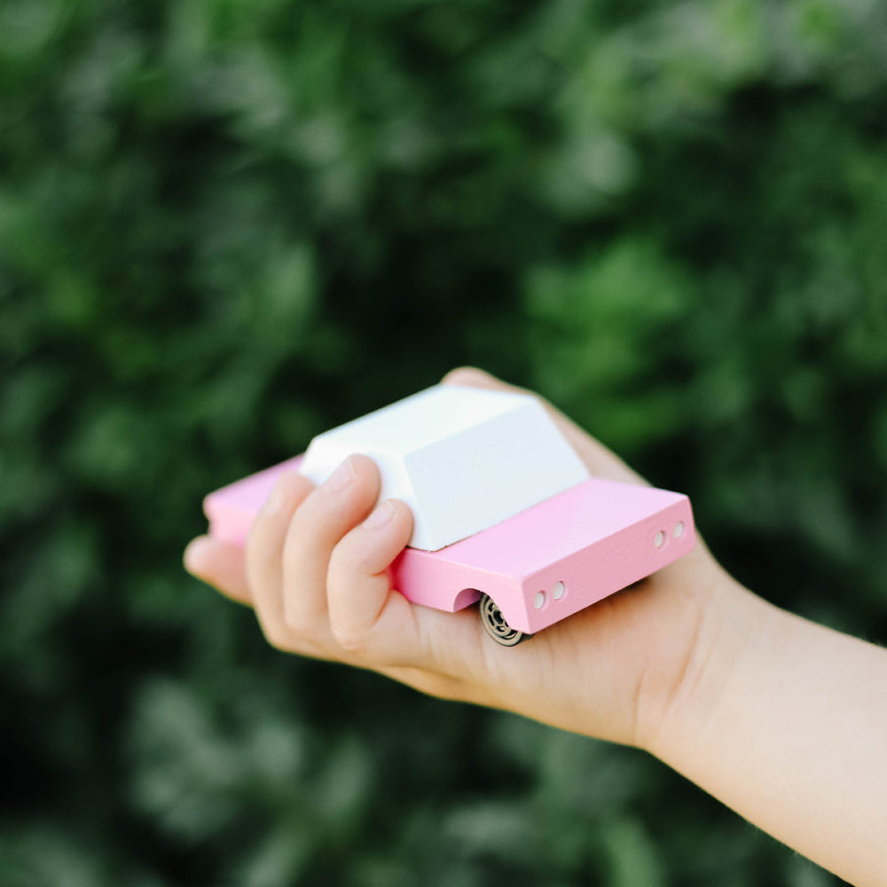 Lifestyle image of Candycar Pink Sedan